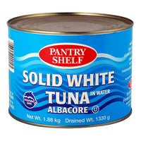 Pantry Shelf Solid White Albacore Tuna in Water 1.88Kg