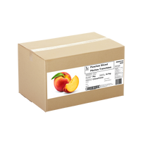 Fennec Frozen Sliced Peaches 5x1Kg