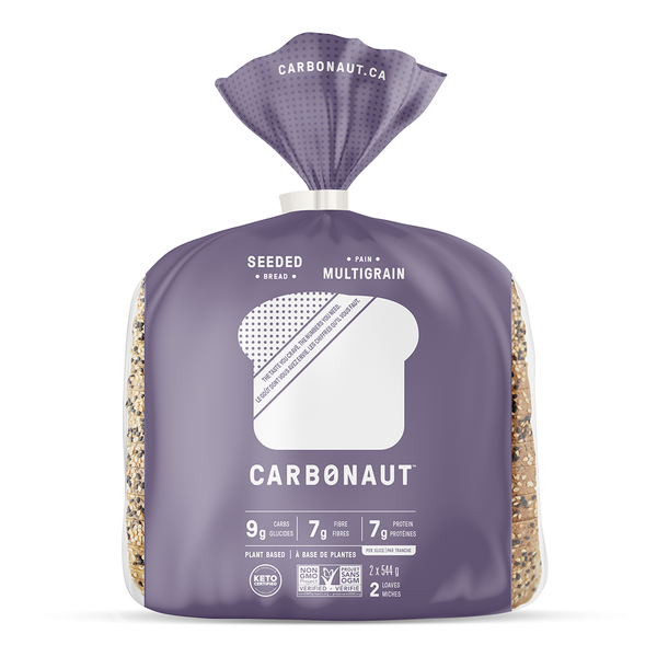 Carbonaut Seeded Bread 2x544g