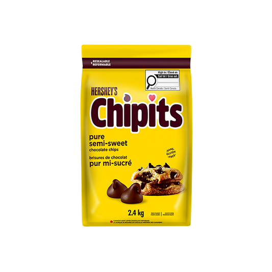 Hershey’s Chipits Pure Semi-sweet Chocolate Chips 2.4Kg
