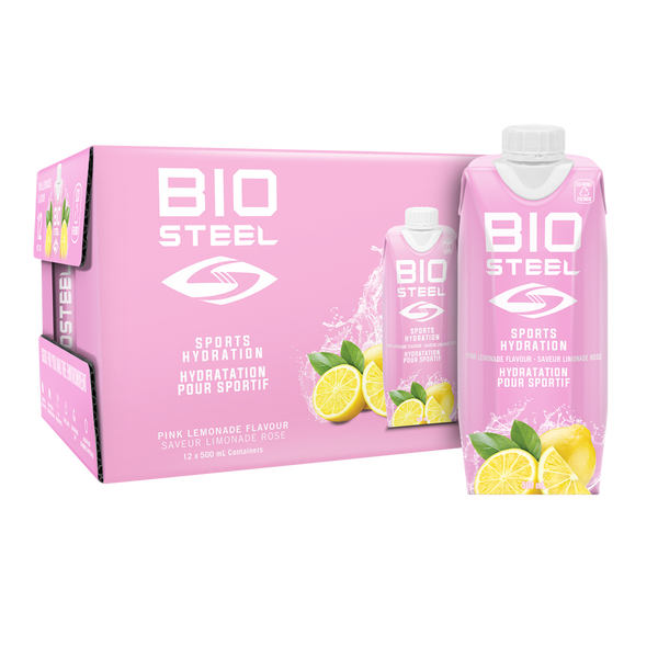 Biosteel Pink Lemonade 12 x 500 mL