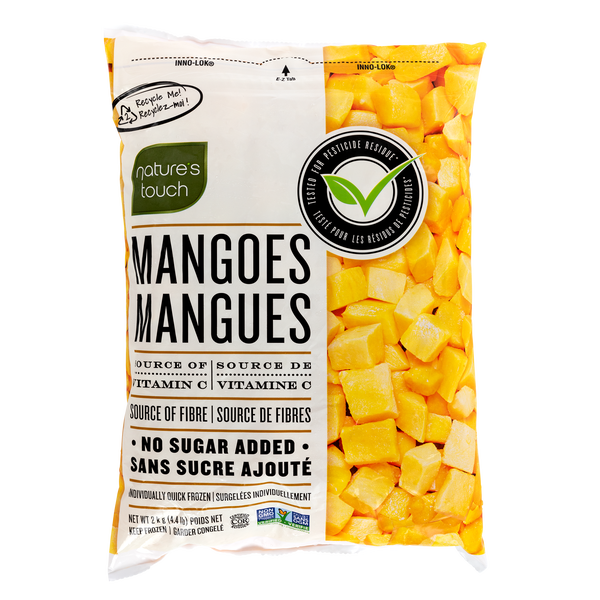 Nature’s Touch Frozen Mangoes 2Kg