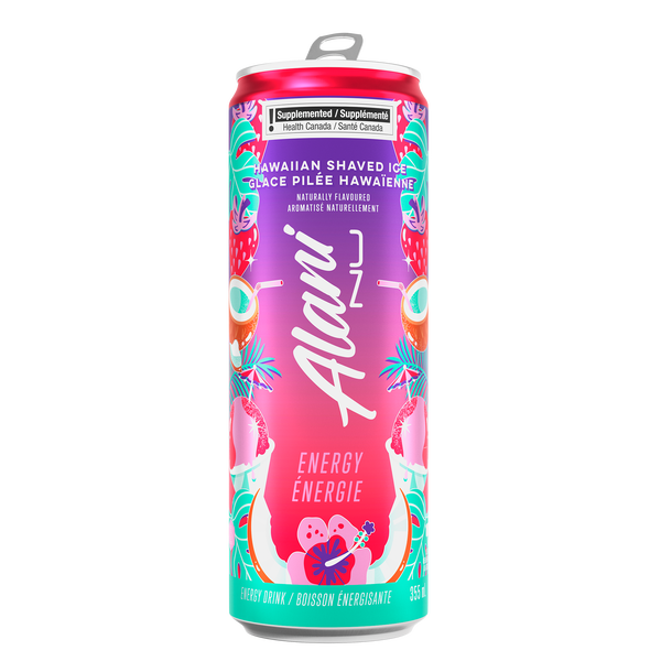Alani Nu Energy Drink Hawaiian Shaved Ice	12 x 355 mL