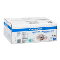 Ocean Jewel Frozen Raw Pacific White Shrimp Tail-Off 31-40, 4.54Kg