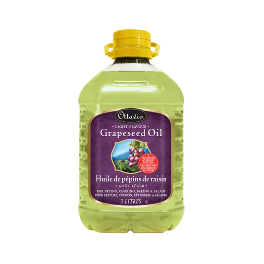 Ottavio Light Flavoured Grapeseed Oil, 3L