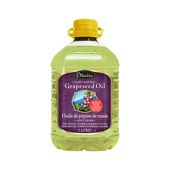 Ottavio Light Flavoured Grapeseed Oil, 3L