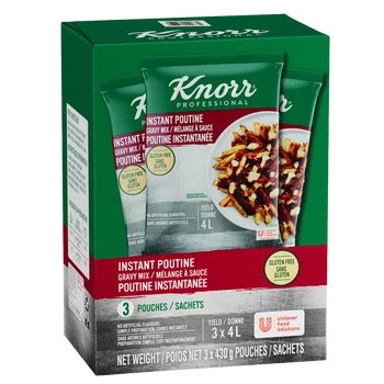 Knorr Poutine Sauce Mix 3x430g