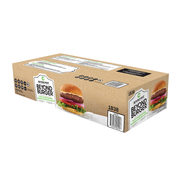 Beyond Meat Frozen Burger Patties 40x4oz