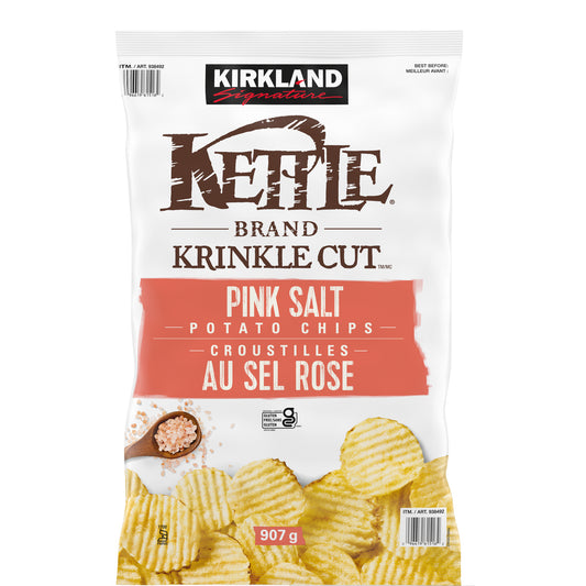 Kirkland Signature Himalayan Salt Kettle Chips 907g
