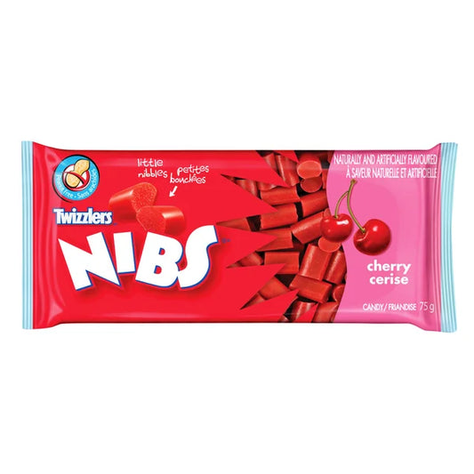 Twizzlers Nibs Cherry Candy 24 x 75 g