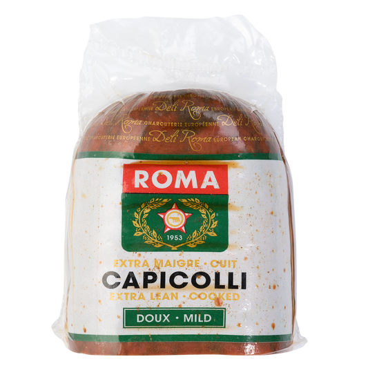 Roma Mild Capicolli Half Flat 2.15 kg average weight* 2.15 Kg
