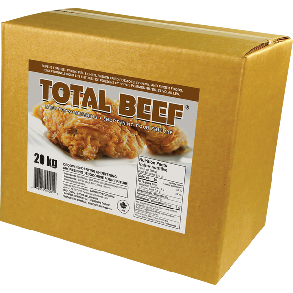 Total Beef Deep Fry Shortening, 20Kg