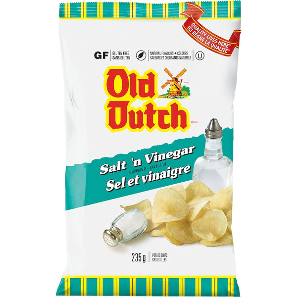 Old Dutch Salt   Vinegar 235 G