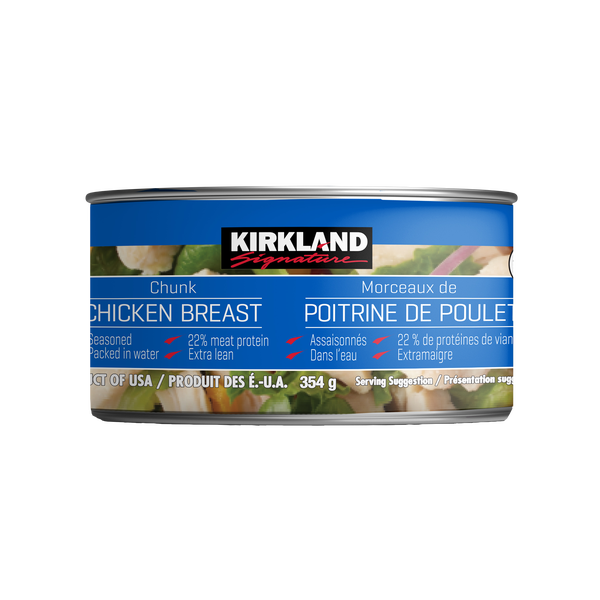 Kirkland Signature Canned Chicken Breast 6x354 g