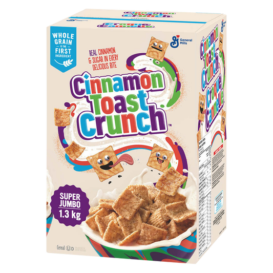 General Mills Cinnamon Toast Crunch Cereal Jumbo Pack 1.3Kg