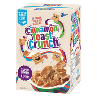 General Mills Cinnamon Toast Crunch Cereal Jumbo Pack 1.3Kg