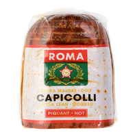 Roma Hot Capicolli Half Flat average weight* 2.15Kg