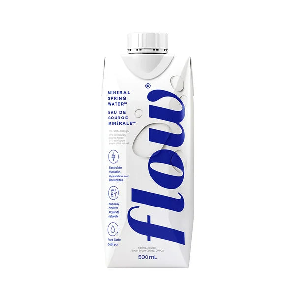 Flow Naturally Alkaline Spring Water 18x500ml