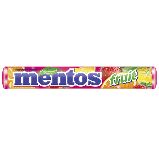 Mentos Fruit Mint Rolls 20x37.4 g