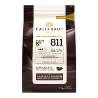 Callebaut Dark Callets 54.5% Chocolate 2.5 Kg