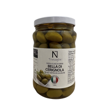 Travaglini Green Cerignola Olives in Brine 1.5L