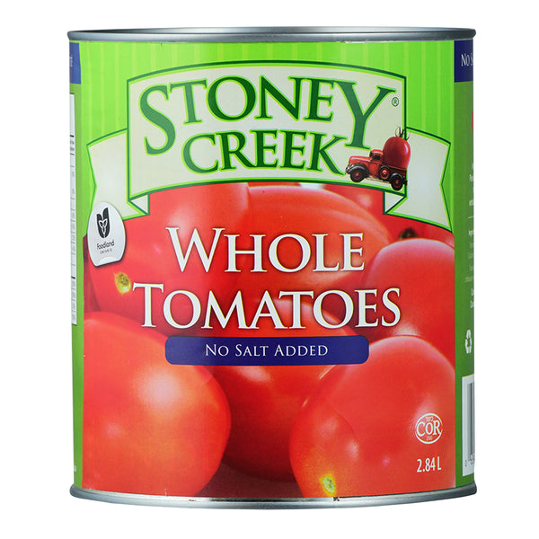 Stoney Creek Whole Peeled Tomatoes 6 x 2.84 L