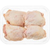 Halal Chicken Thighs, Bone-In (1 kg)