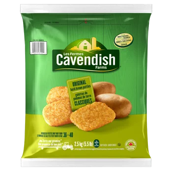 Cavendish Farms Original Hash Brown Patties 2.5Kg