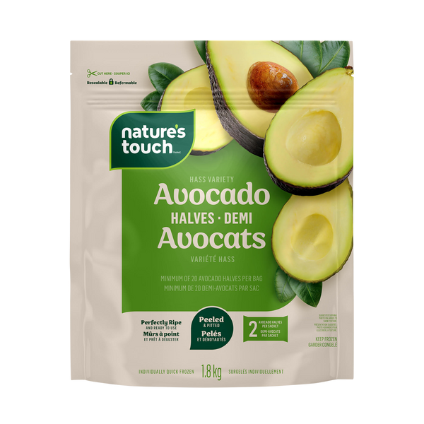Nature's Touch Avocado Halves 1.8Kg