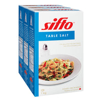 Sifto Table Salt 3x1Kg