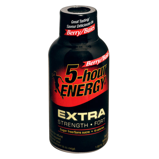 5-hour Energy Extra-strength Berry Shots 12 x 57 mL