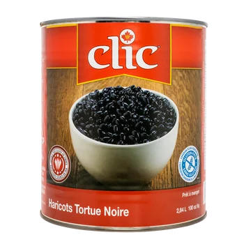 Clic Canned Black Turtle Beans 2.84L
