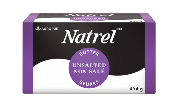 Natrel Unsalted Butter 454g