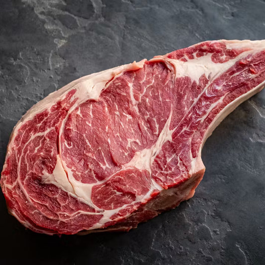 Halal Prime Rib Grilling Steak with Bone (1 kg)