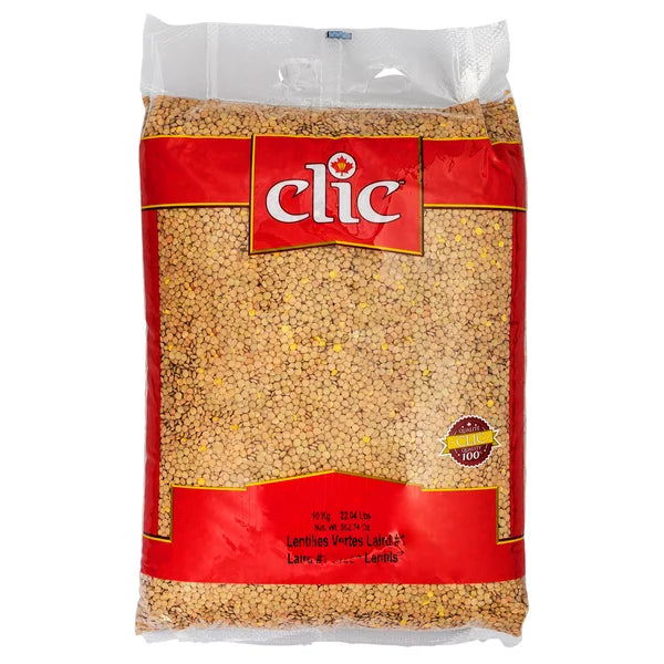 Clic Green Lentils 10Kg