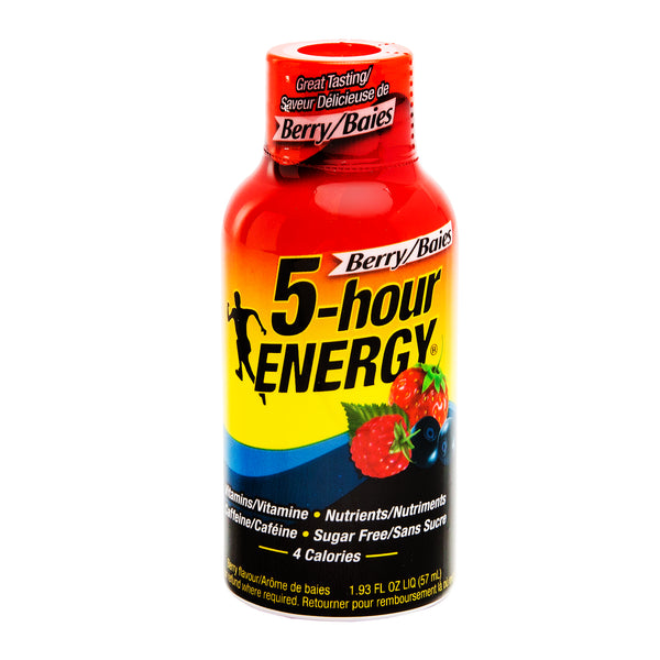 5-hour Energy Berry	12 x 57 mL