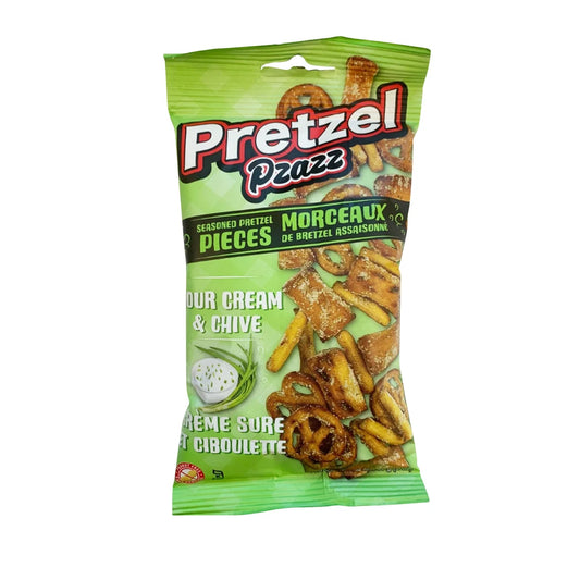 Pretzel Pzazz Sour Cream & Chive 12 x 56 g