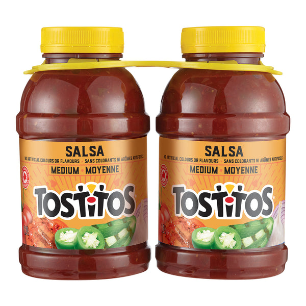 Tostitos Medium Salsa 2x1.21 L