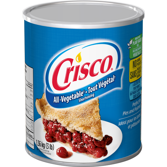 Crisco All-Vegetable Shortening 1.36Kg