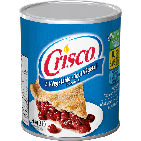 Crisco All-Vegetable Shortening 1.36Kg