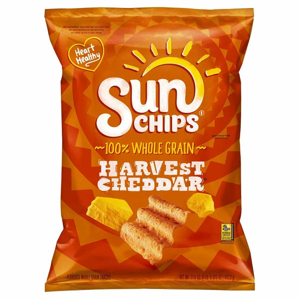 Sunchips Harvest Cheddar 32x60g