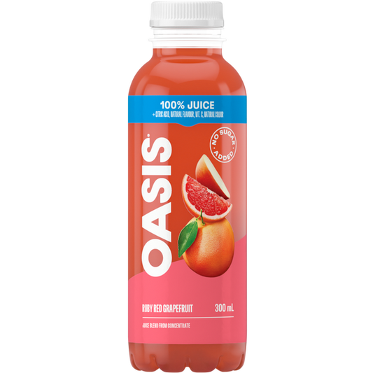 Oasis Ruby Red Grapefruit Burst 100% Juice 24x300ml