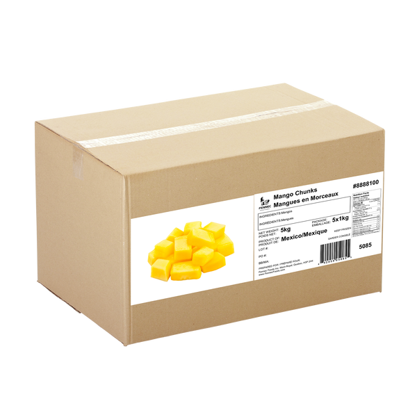 Fennec Frozen Mango Chunks 5x1Kg