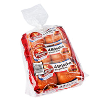 La Fournée Dorée Brioche Burger Buns 3x200g