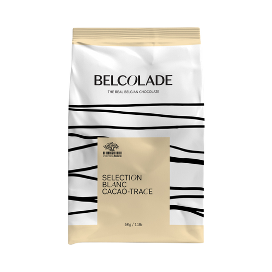 Belcolade 28% White Chocolate Drops 5Kg