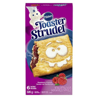 Pillsbury Toaster Strudel Raspberry Pastries, 6 Pastries, 326 g