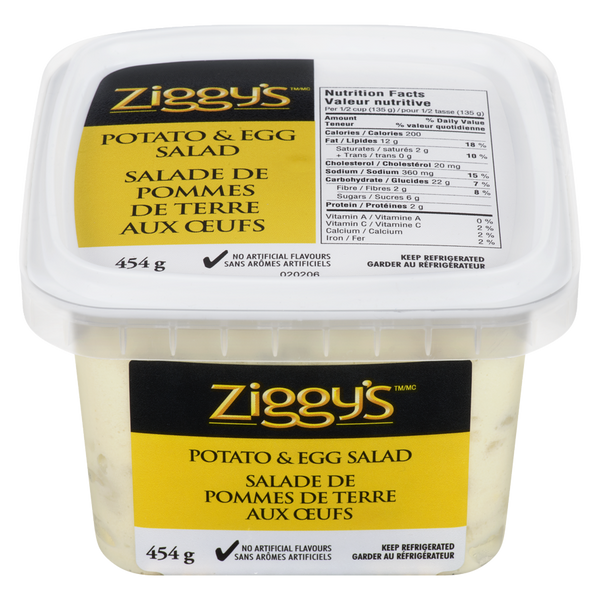 Ziggy Potato And Egg Salad 454g