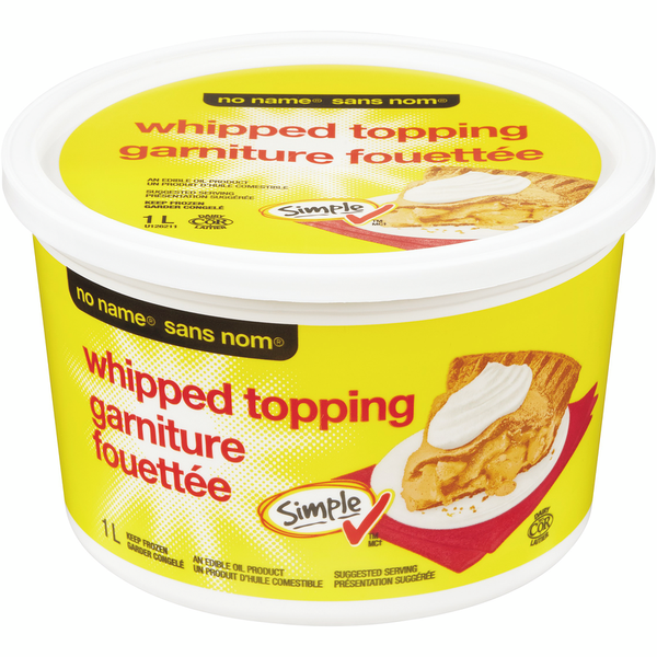 No Name Whipped Topping 1L