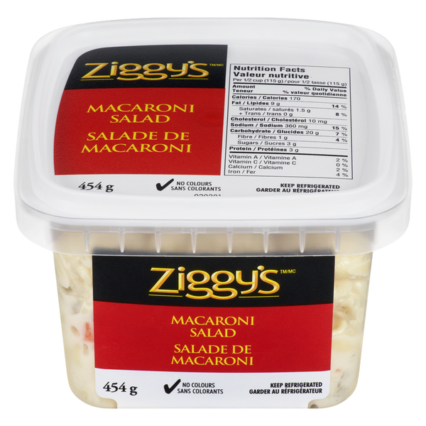 Ziggy Macaroni Salad 454g