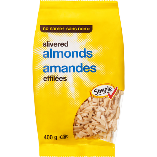 No Name Slivered Almonds 400g